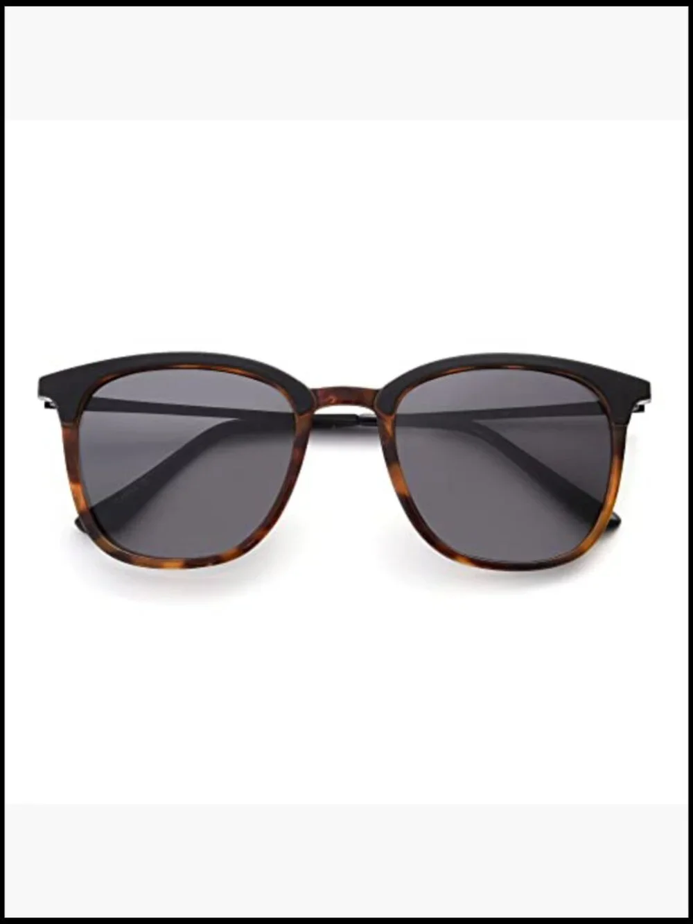 Polarized Club Sunglasses for Men - Metal Frame